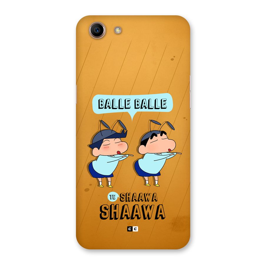 Balle Balle Shinchan Back Case for Oppo A83 (2018)