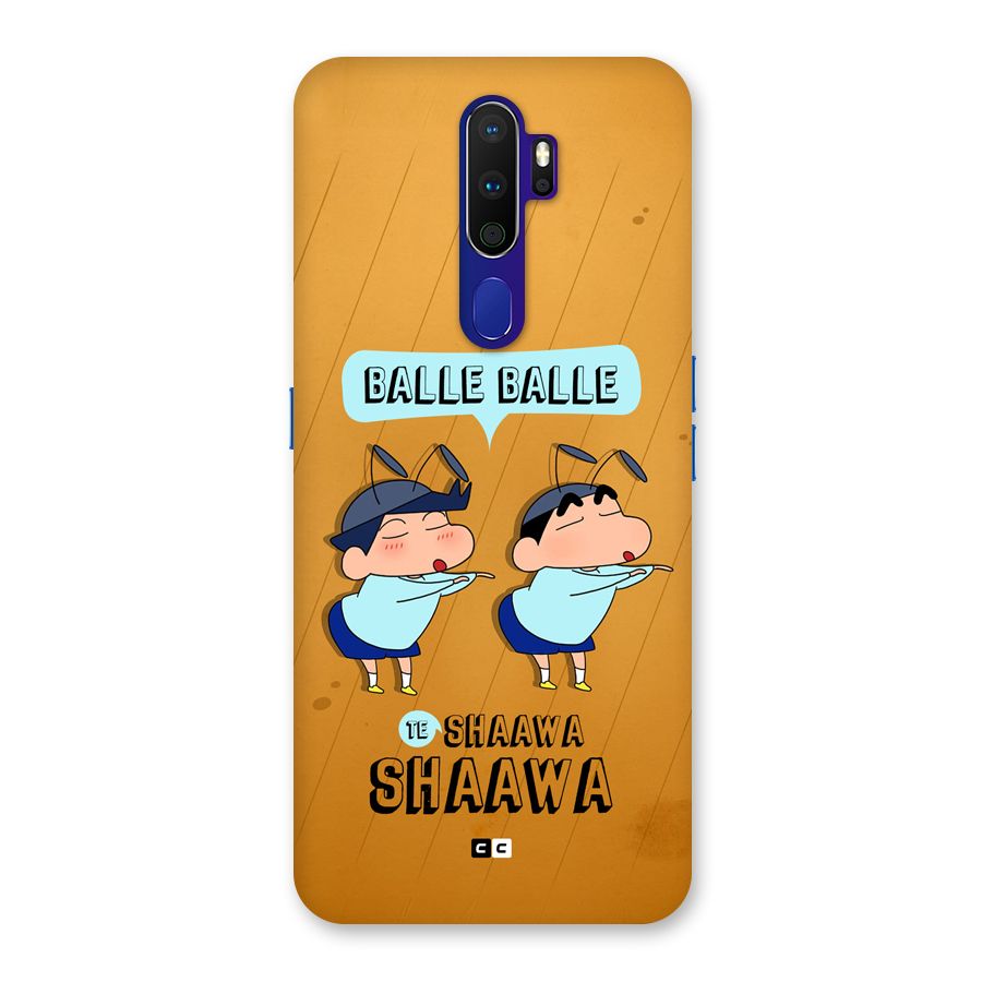 Balle Balle Shinchan Back Case for Oppo A9 (2020)