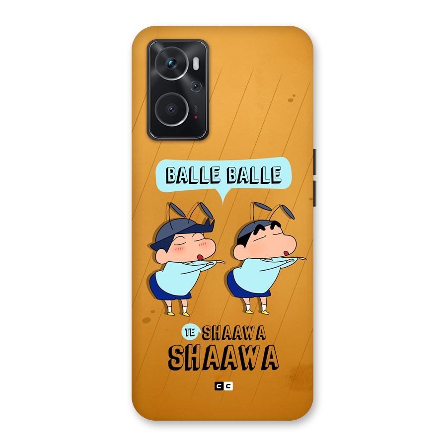 Balle Balle Shinchan Back Case for Oppo K10 4G