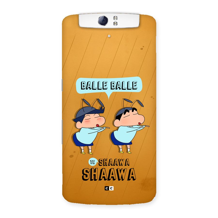 Balle Balle Shinchan Back Case for Oppo N1
