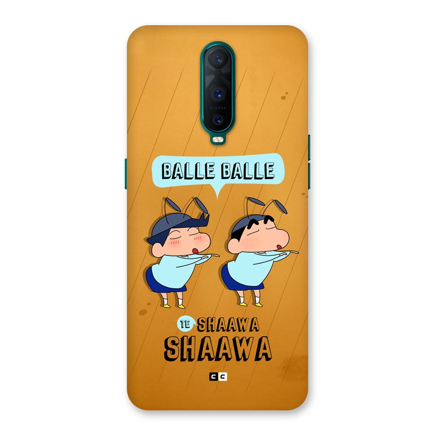 Balle Balle Shinchan Back Case for Oppo R17 Pro