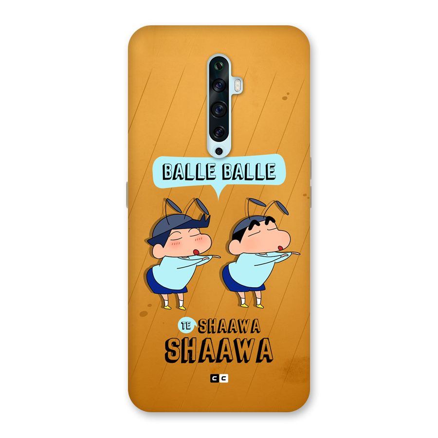 Balle Balle Shinchan Back Case for Oppo Reno2 Z