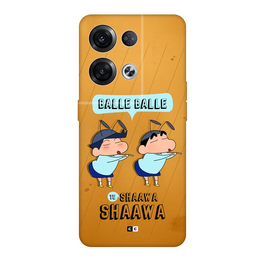 Balle Balle Shinchan Back Case for Oppo Reno8 Pro 5G