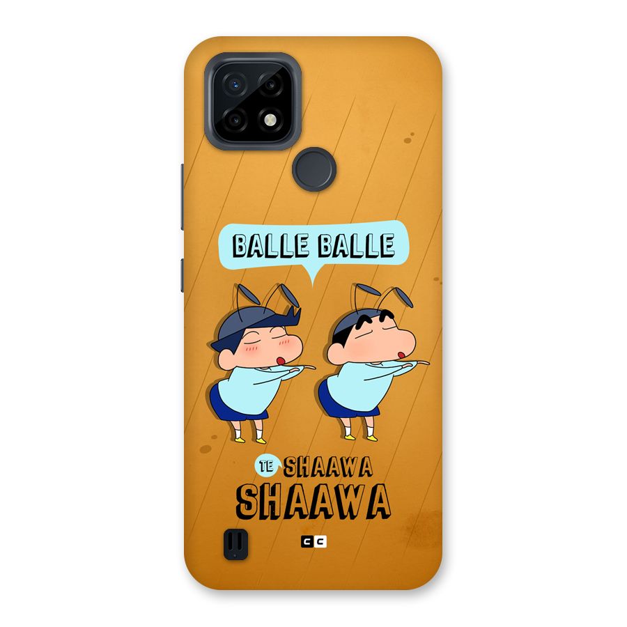 Balle Balle Shinchan Back Case for Realme C21