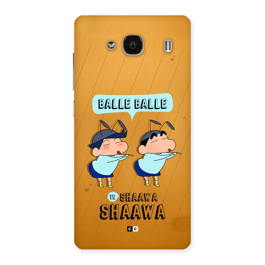 Balle Balle Shinchan Back Case for Redmi 2 Prime