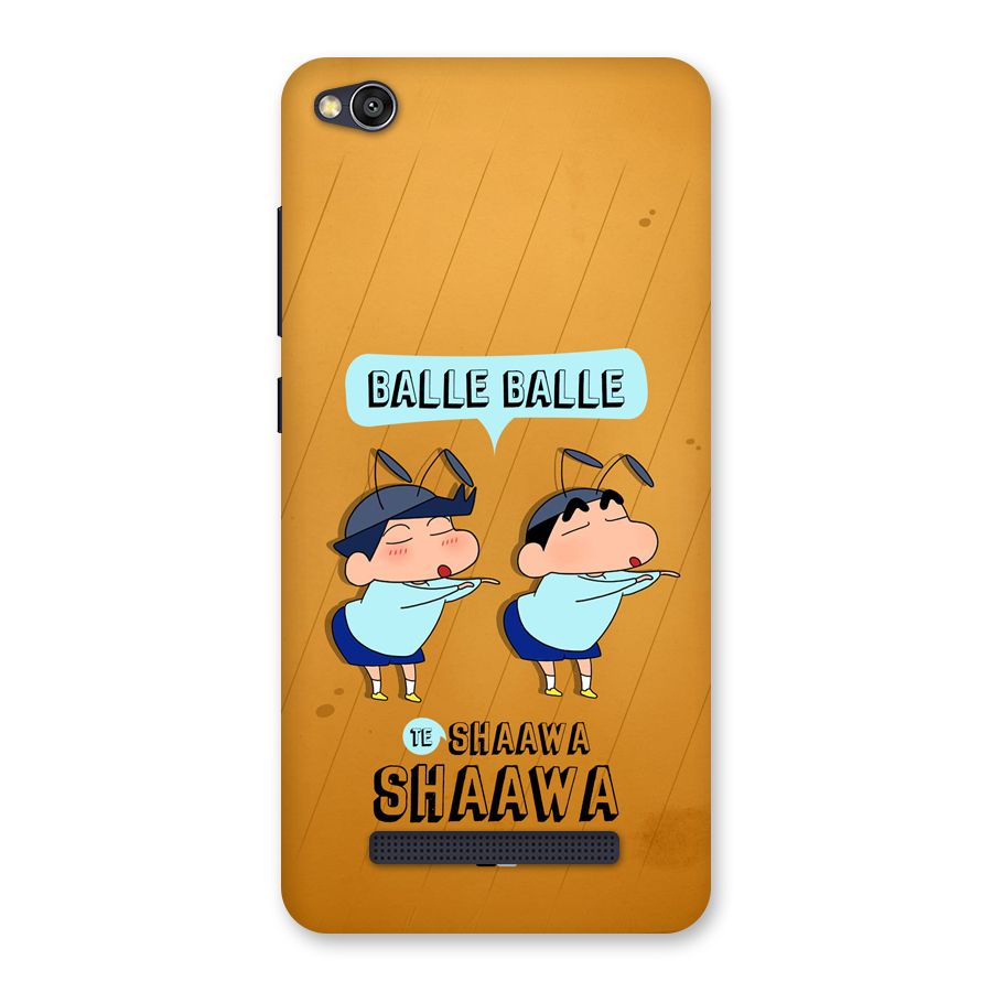 Balle Balle Shinchan Back Case for Redmi 4A