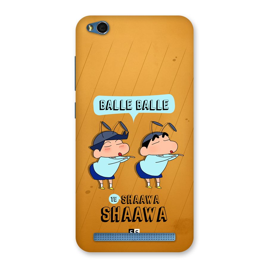 Balle Balle Shinchan Back Case for Redmi 5A
