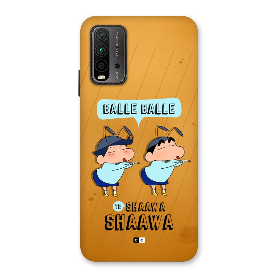 Balle Balle Shinchan Back Case for Redmi 9 Power