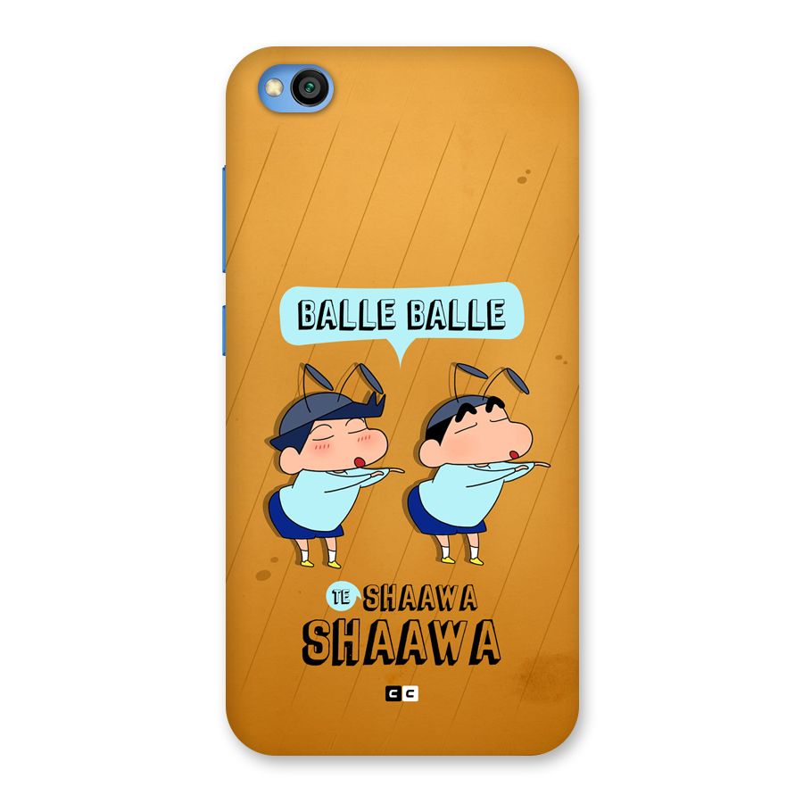 Balle Balle Shinchan Back Case for Redmi Go