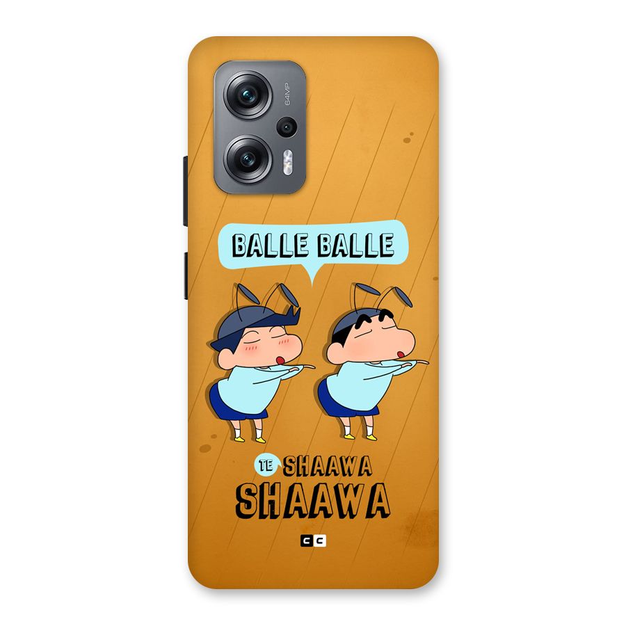 Balle Balle Shinchan Back Case for Redmi K50i