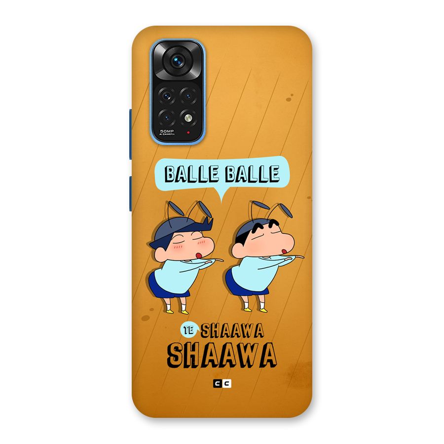 Balle Balle Shinchan Back Case for Redmi Note 11S