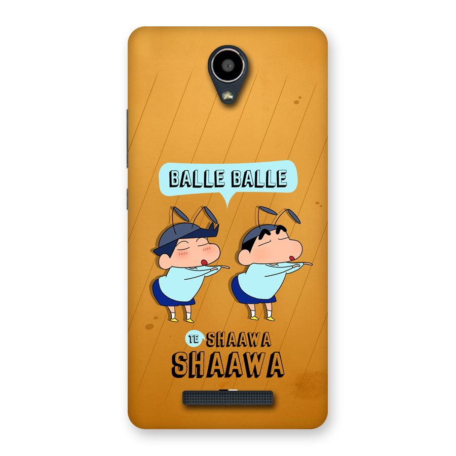 Balle Balle Shinchan Back Case for Redmi Note 2