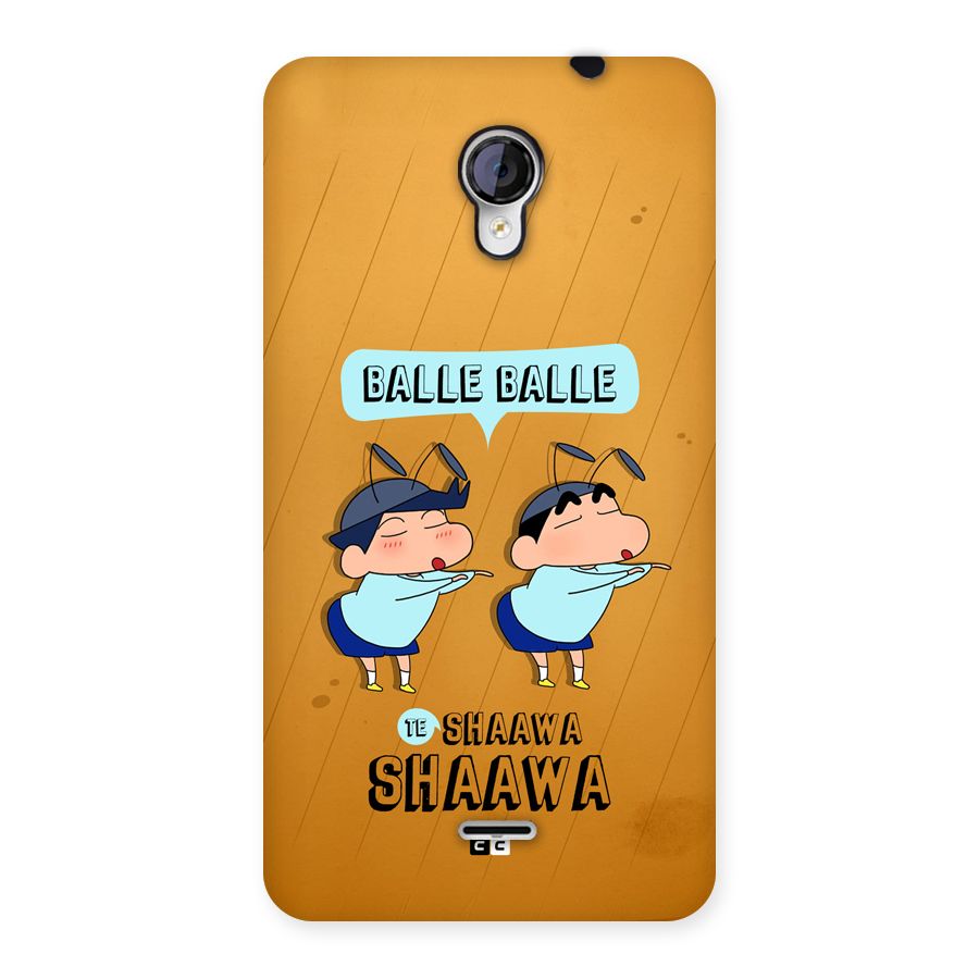 Balle Balle Shinchan Back Case for Unite 2 A106
