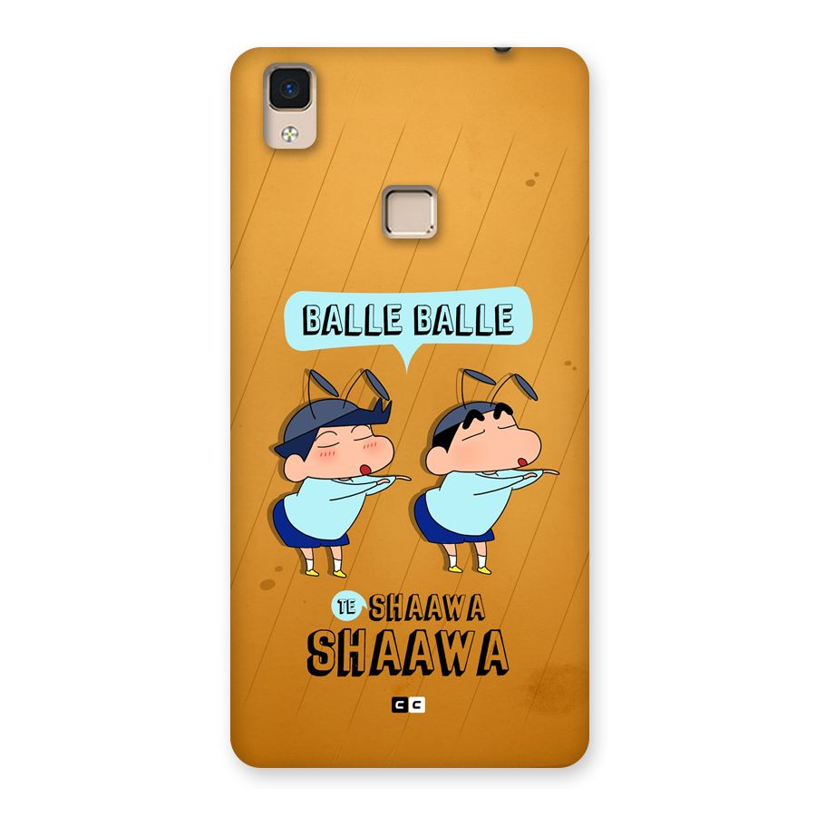 Balle Balle Shinchan Back Case for V3 Max
