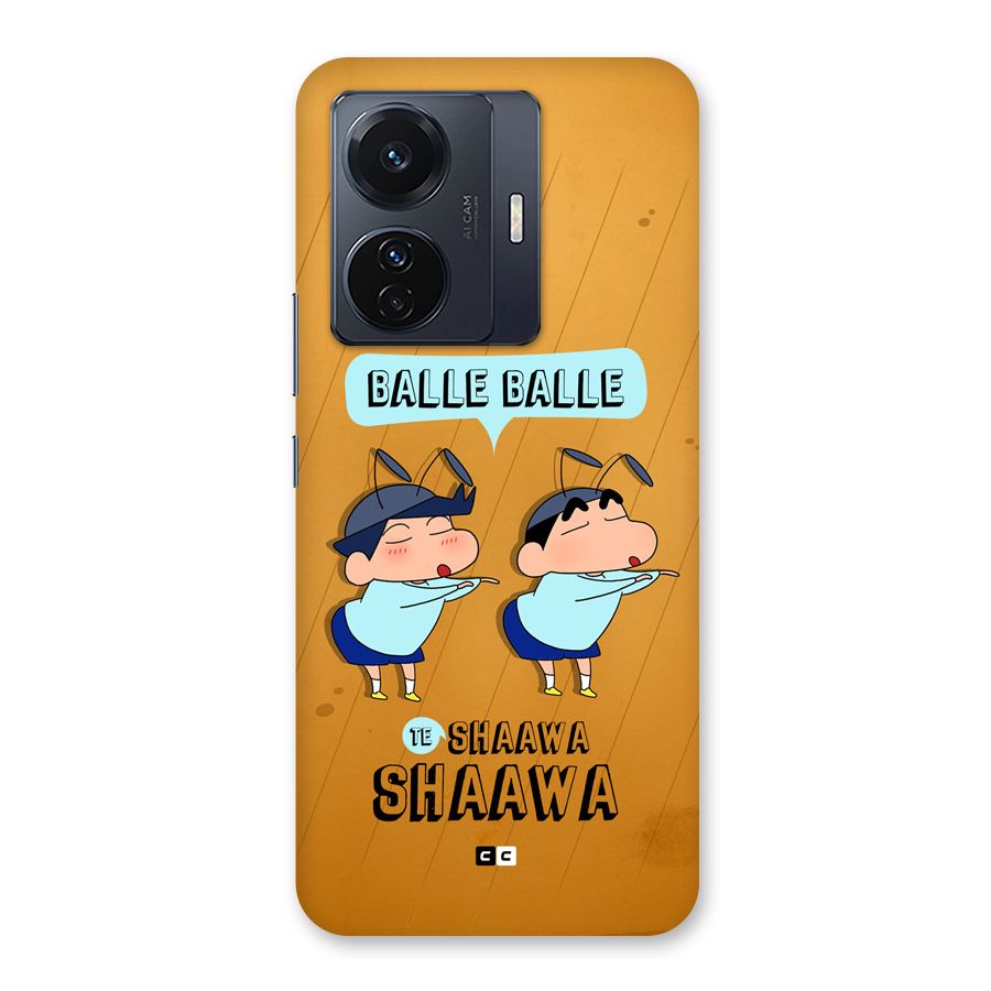 Balle Balle Shinchan Back Case for Vivo T1 Pro
