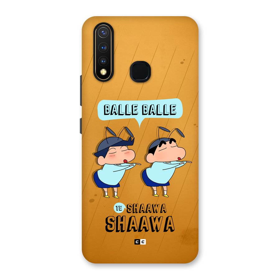 Balle Balle Shinchan Back Case for Vivo U20