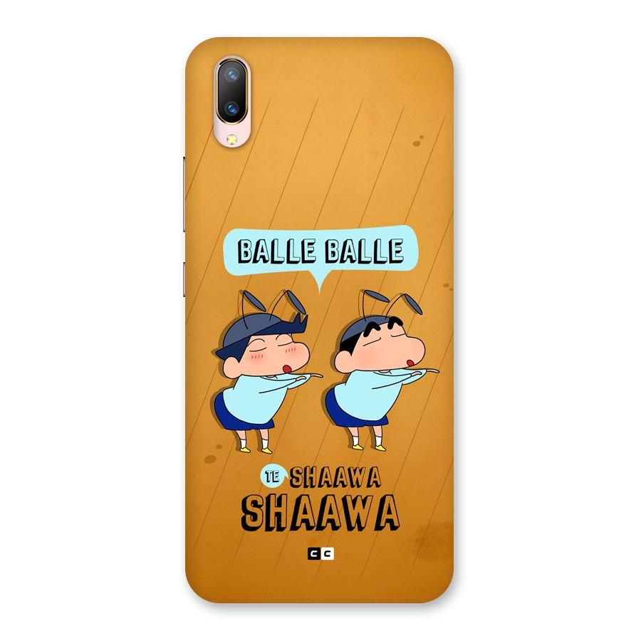 Balle Balle Shinchan Back Case for Vivo V11 Pro