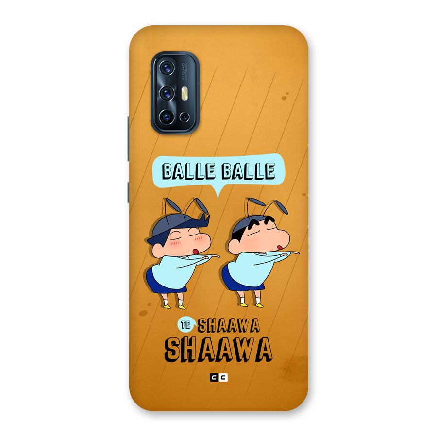 Balle Balle Shinchan Back Case for Vivo V17