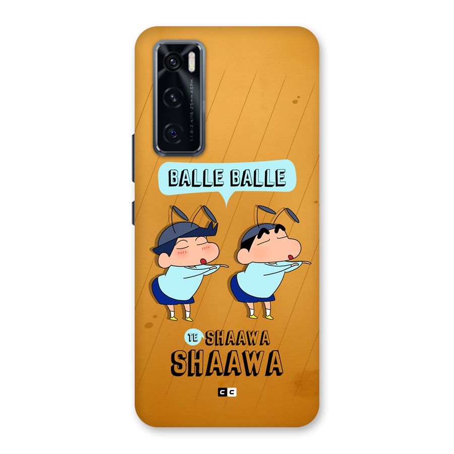 Balle Balle Shinchan Back Case for Vivo V20 SE