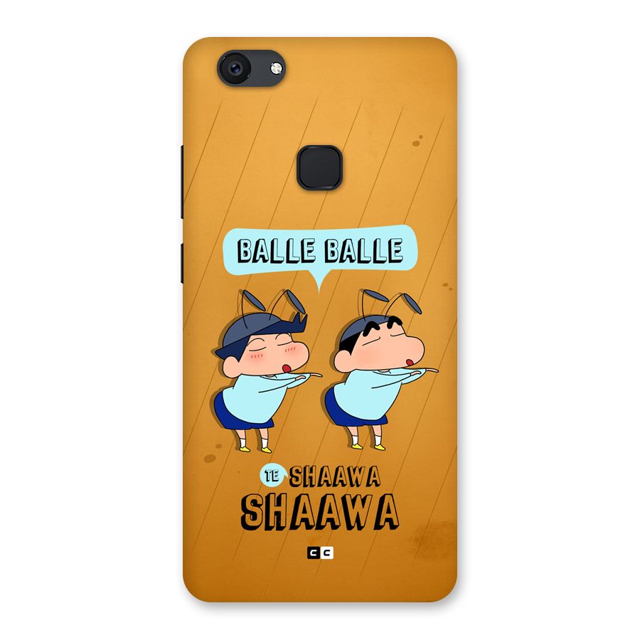 Balle Balle Shinchan Back Case for Vivo V7 Plus