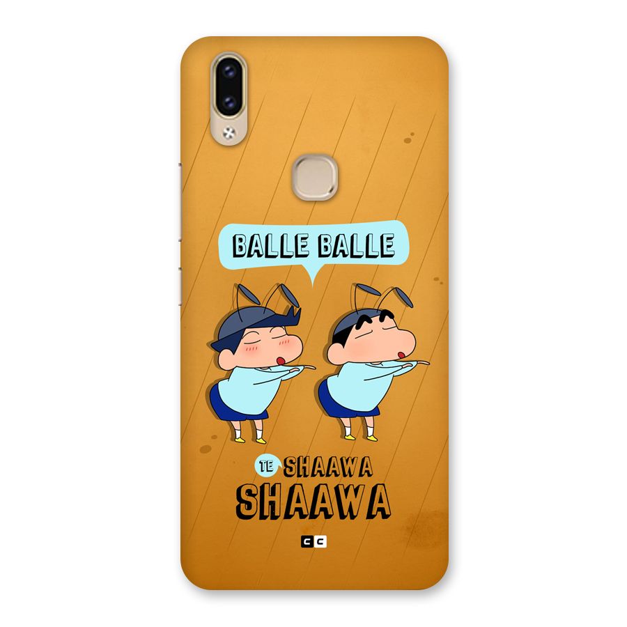 Balle Balle Shinchan Back Case for Vivo V9 Youth