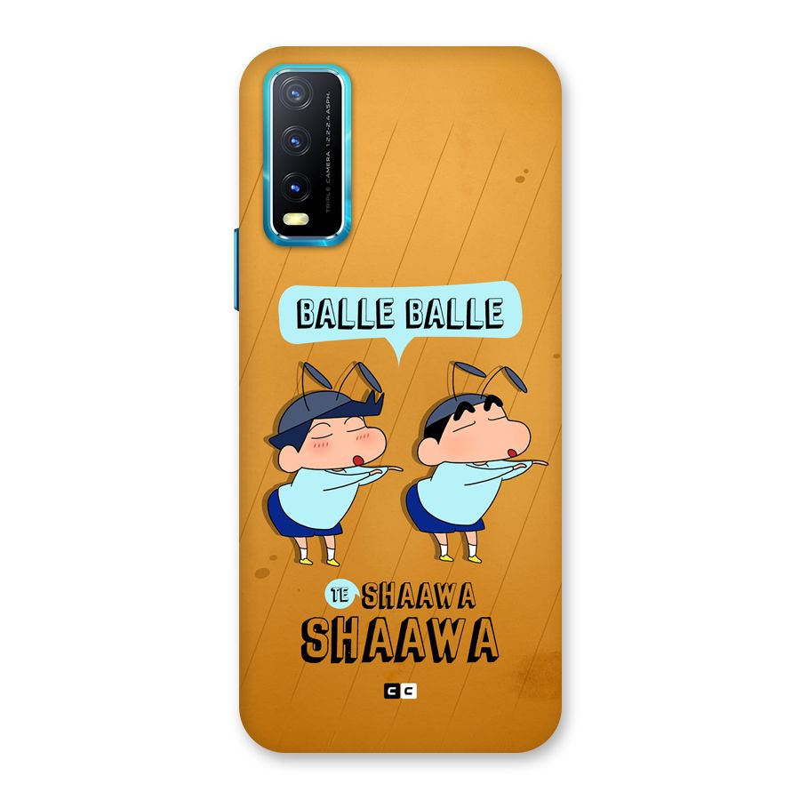 Balle Balle Shinchan Back Case for Vivo Y20