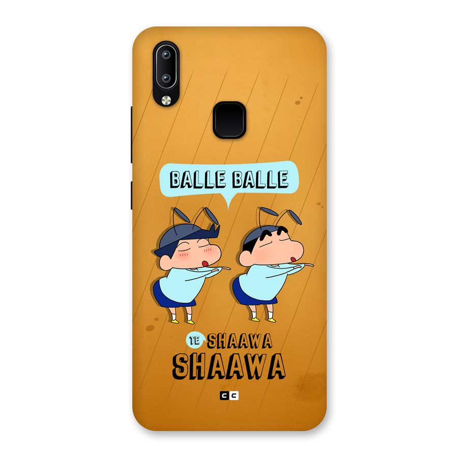 Balle Balle Shinchan Back Case for Vivo Y93