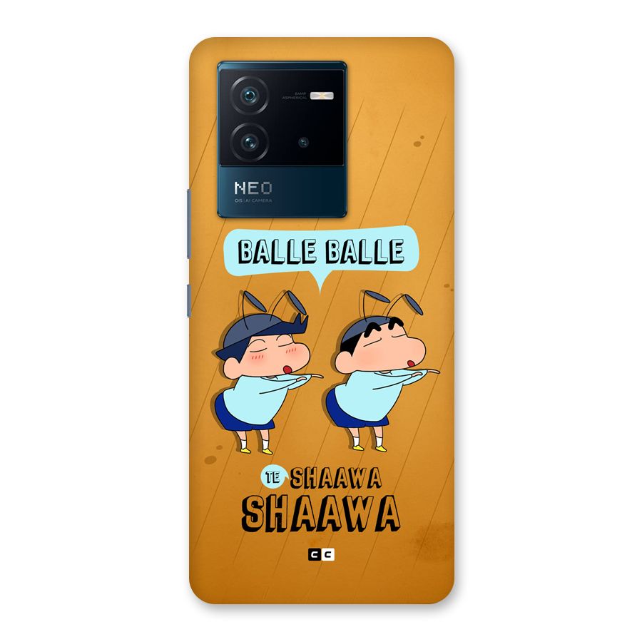Balle Balle Shinchan Back Case for Vivo iQOO Neo 6 5G
