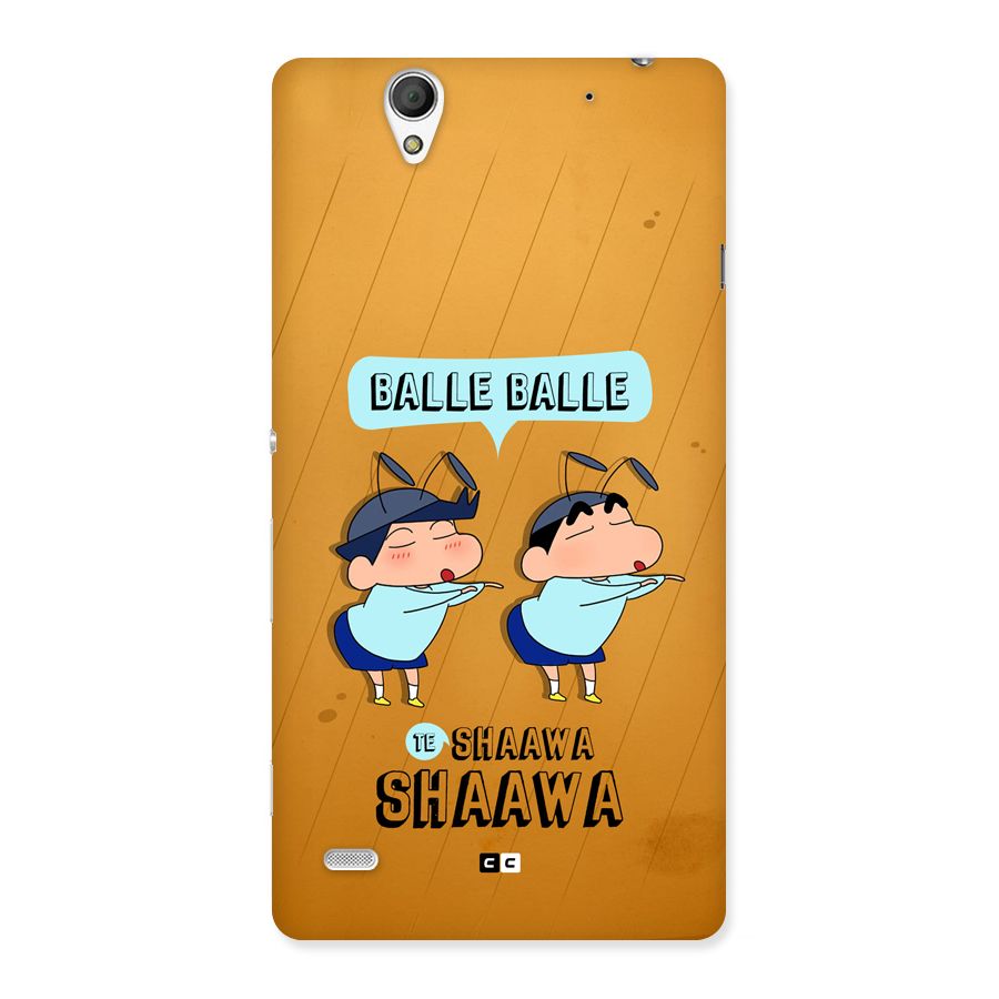 Balle Balle Shinchan Back Case for Xperia C4
