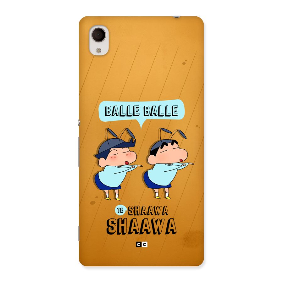 Balle Balle Shinchan Back Case for Xperia M4