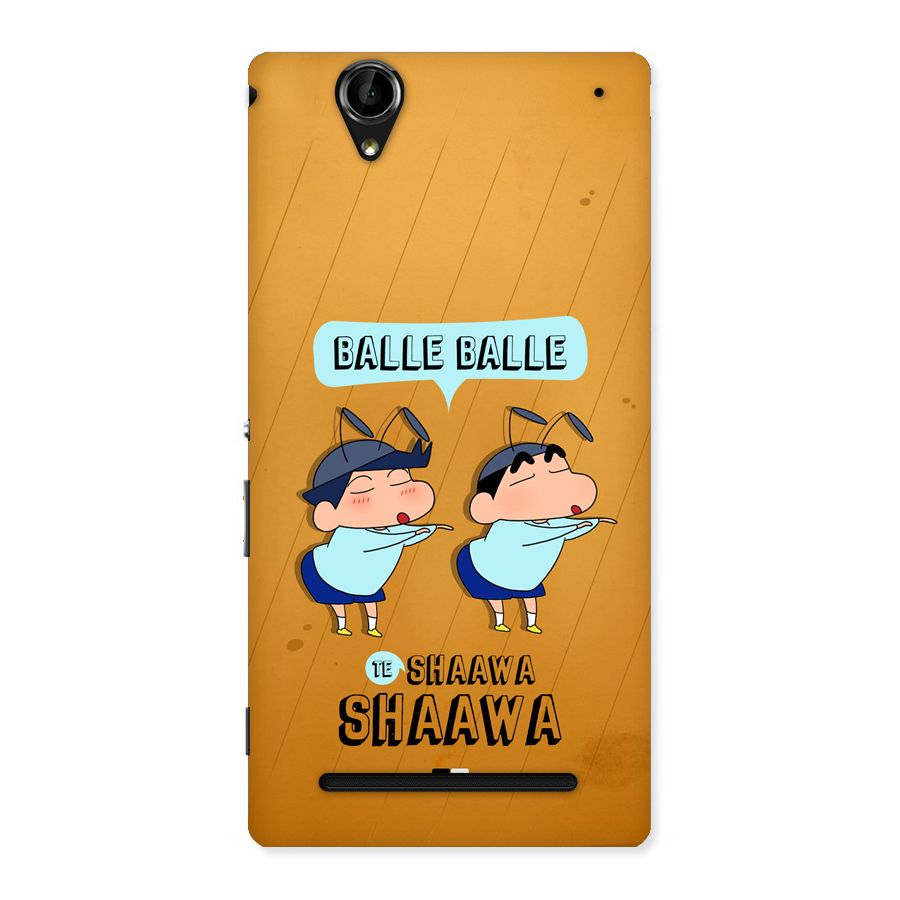 Balle Balle Shinchan Back Case for Xperia T2