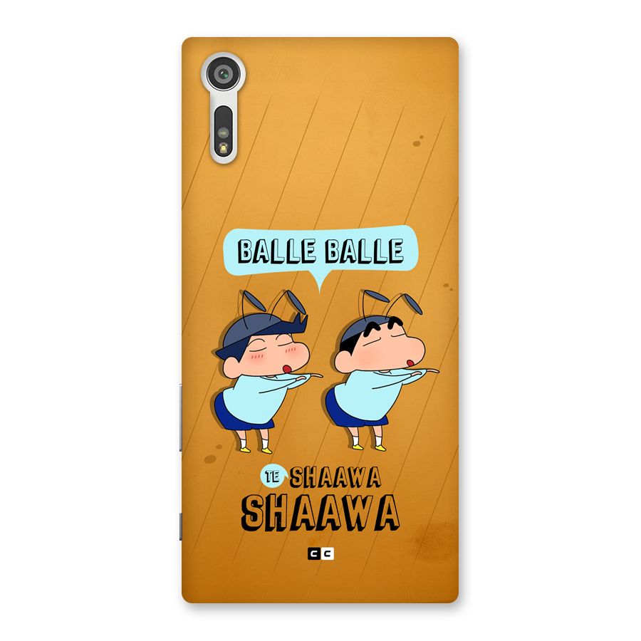 Balle Balle Shinchan Back Case for Xperia XZ