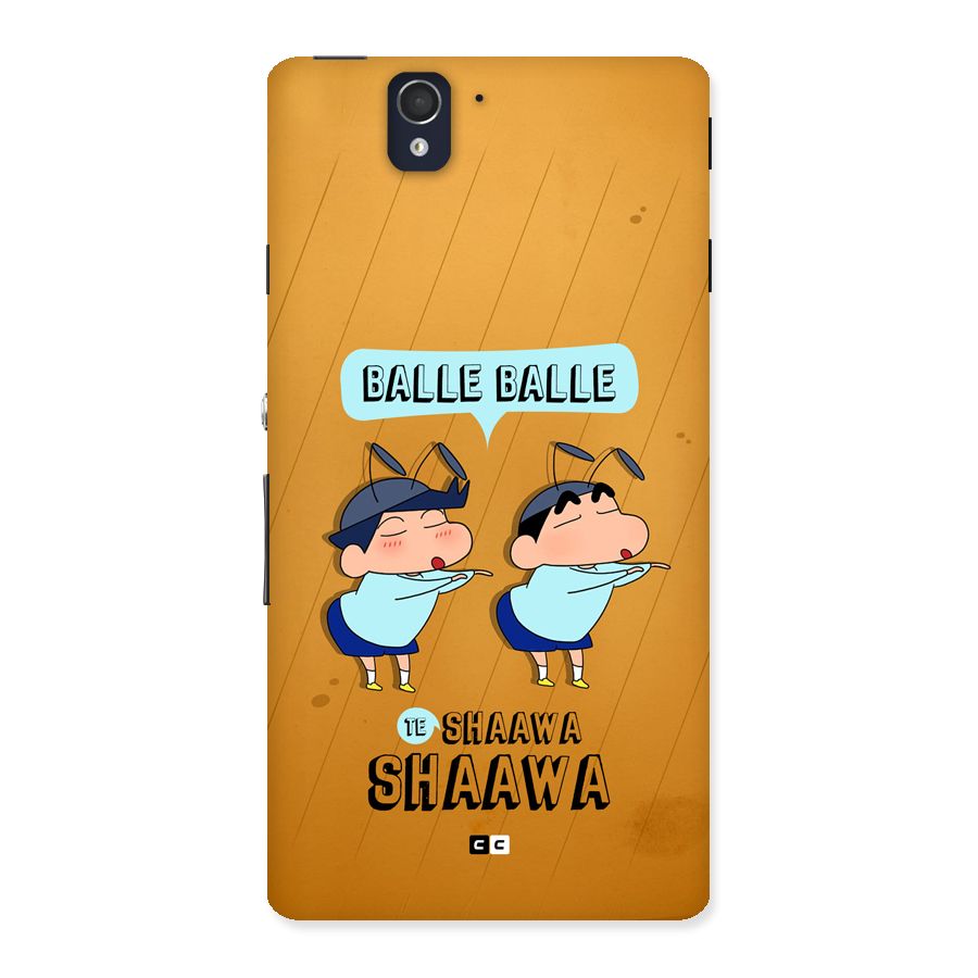 Balle Balle Shinchan Back Case for Xperia Z
