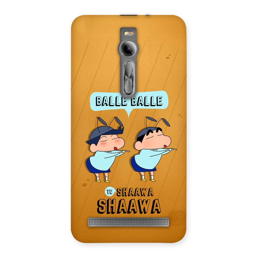 Balle Balle Shinchan Back Case for Zenfone 2