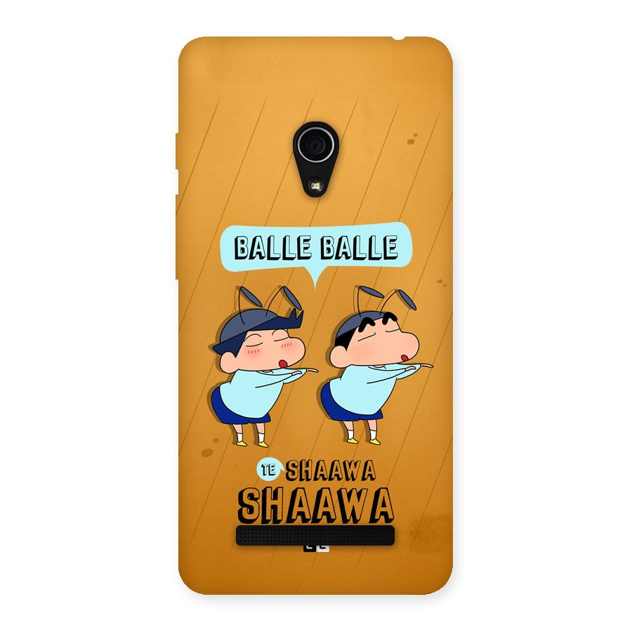Balle Balle Shinchan Back Case for Zenfone 5