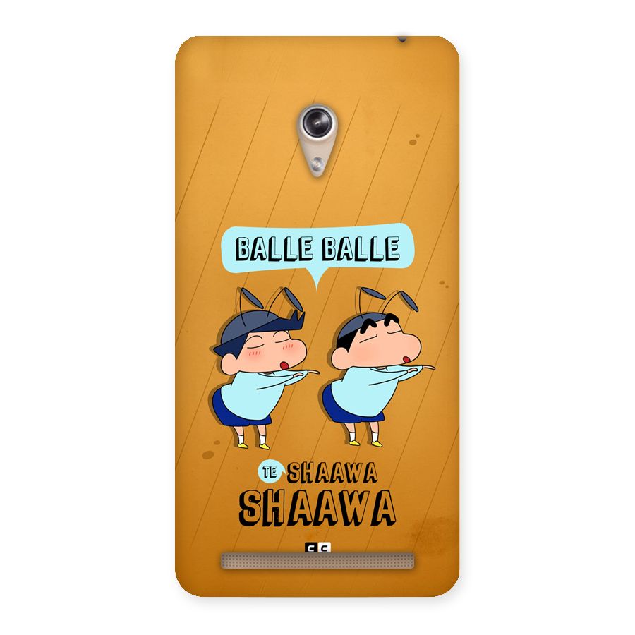 Balle Balle Shinchan Back Case for Zenfone 6