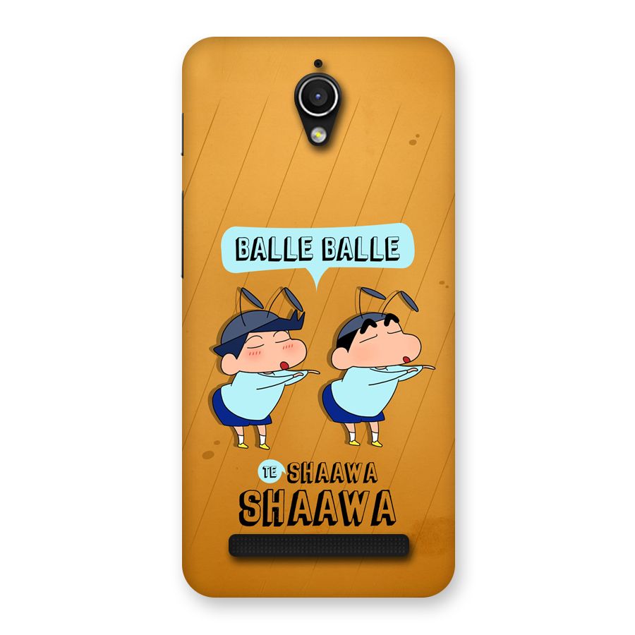 Balle Balle Shinchan Back Case for Zenfone Go