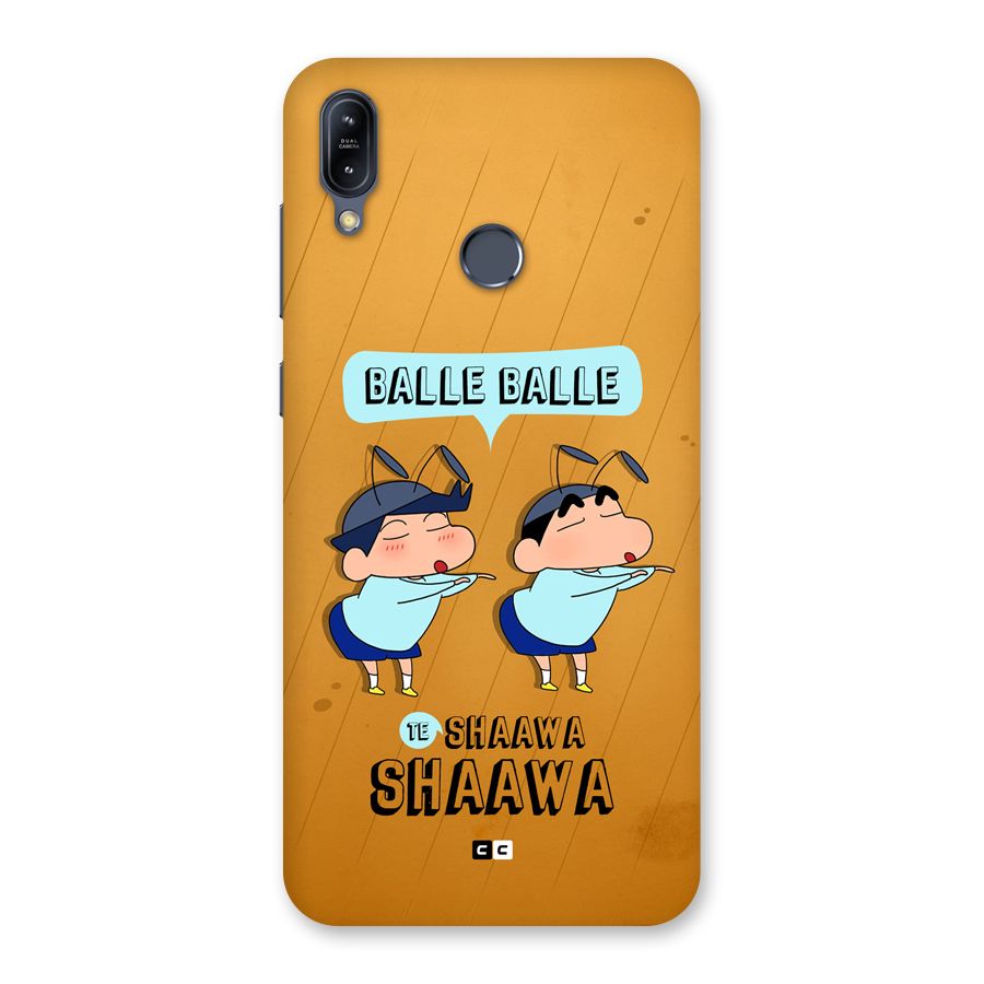 Balle Balle Shinchan Back Case for Zenfone Max M2