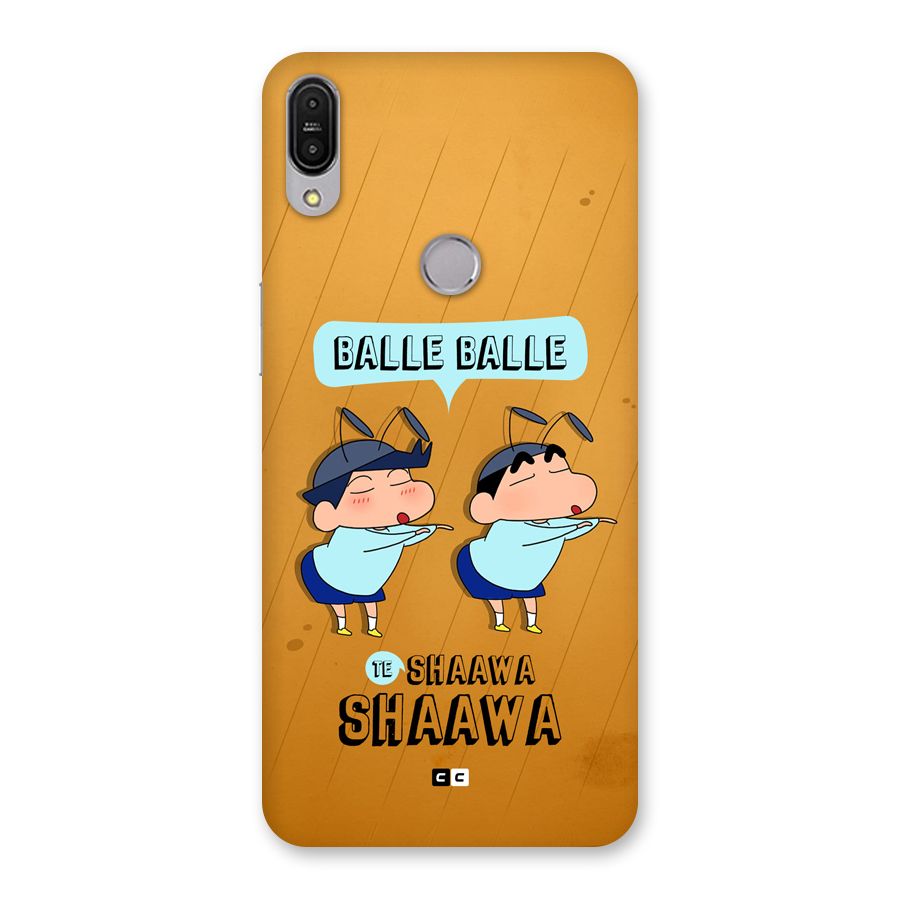 Balle Balle Shinchan Back Case for Zenfone Max Pro M1