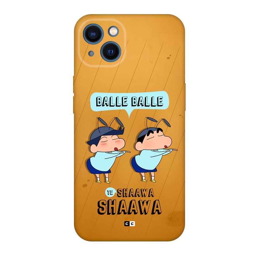 Balle Balle Shinchan Back Case for iPhone 13