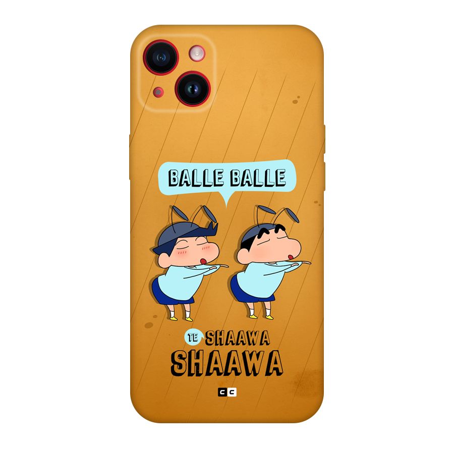 Balle Balle Shinchan Back Case for iPhone 14 Plus