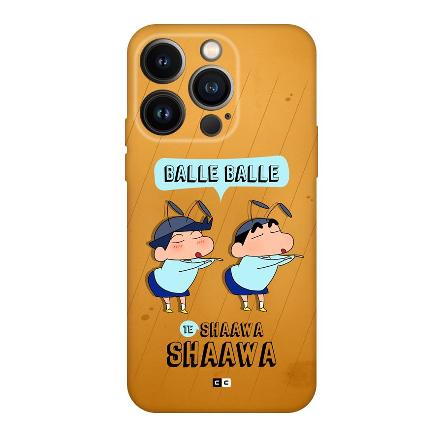 Balle Balle Shinchan Back Case for iPhone 14 Pro