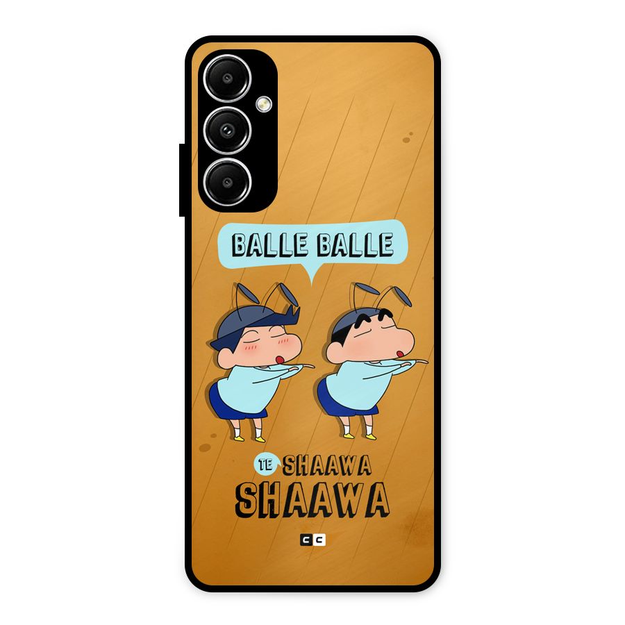 Balle Balle Shinchan Metal Back Case for Galaxy A05s