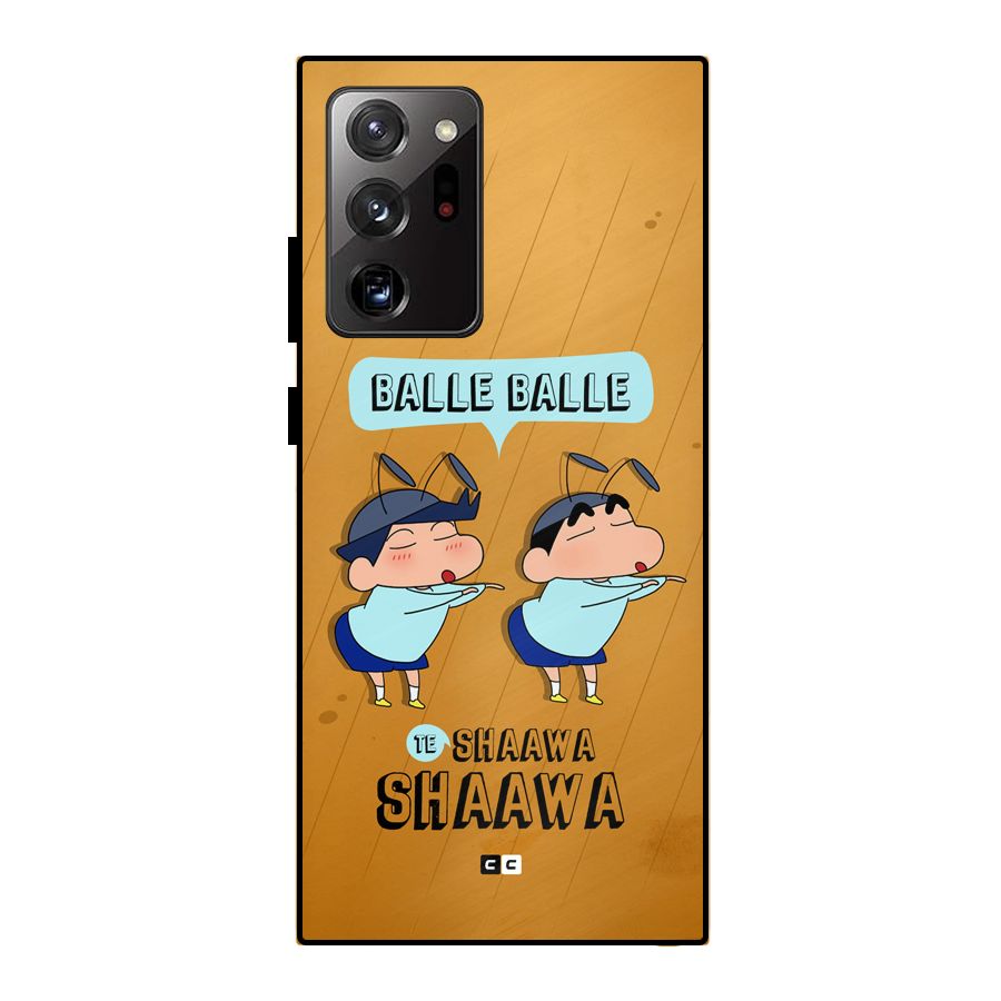 Balle Balle Shinchan Metal Back Case for Galaxy Note 20 Ultra