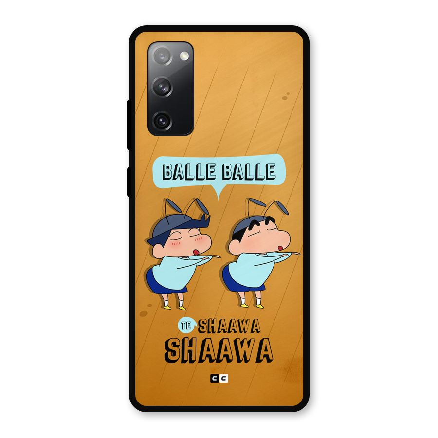 Balle Balle Shinchan Metal Back Case for Galaxy S20 FE 5G