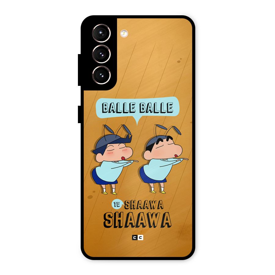 Balle Balle Shinchan Metal Back Case for Galaxy S21 5G