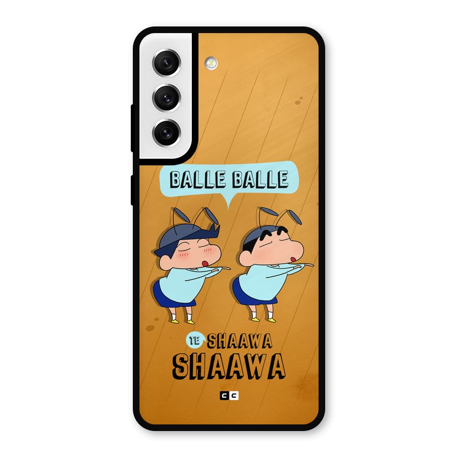 Balle Balle Shinchan Metal Back Case for Galaxy S21 FE 5G