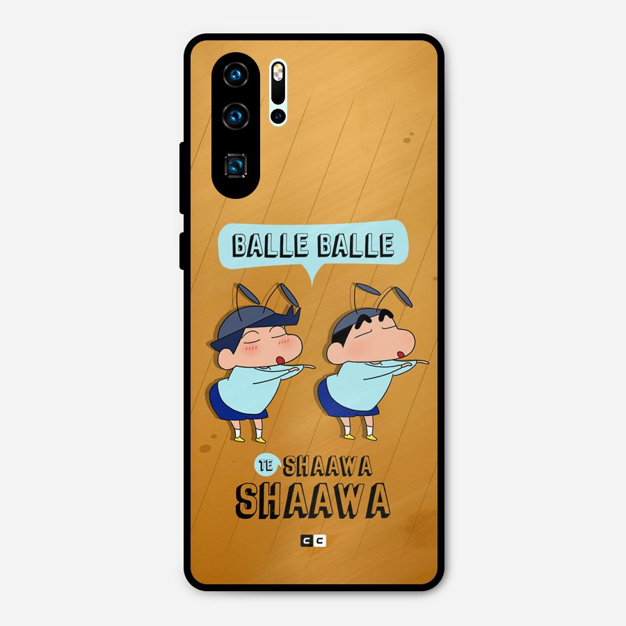 Balle Balle Shinchan Metal Back Case for Huawei P30 Pro