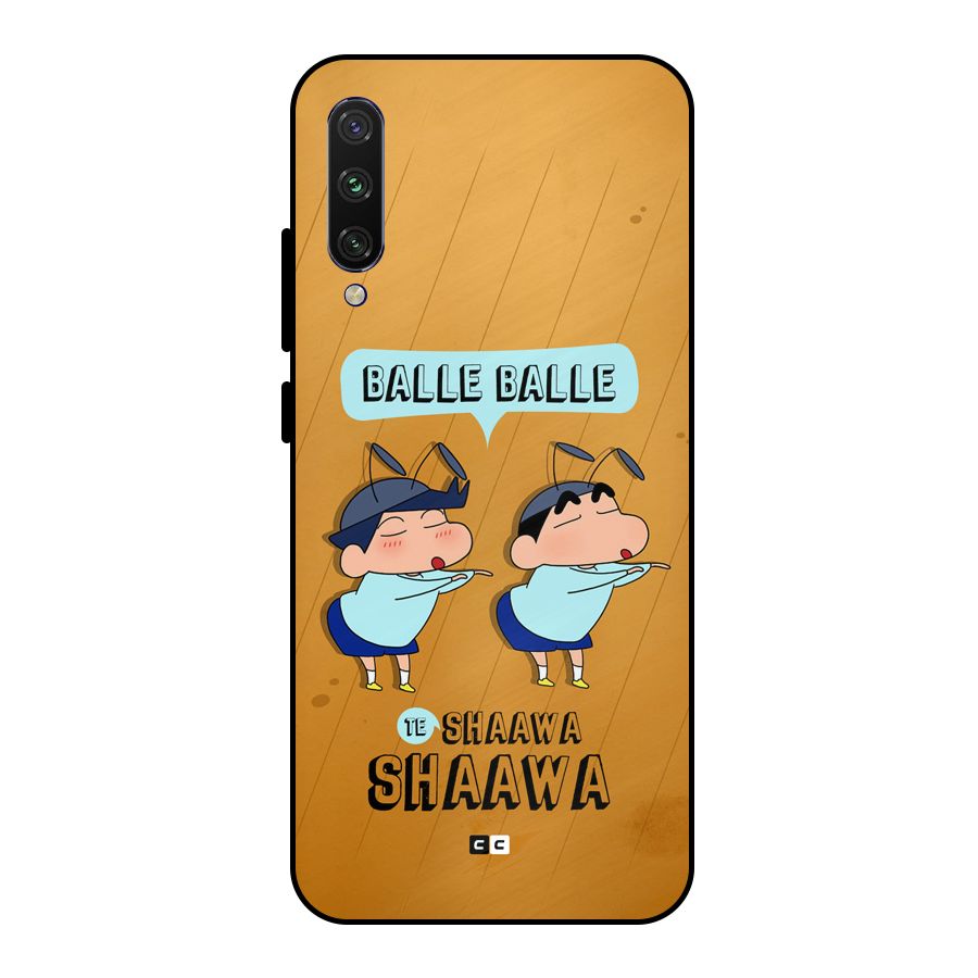 Balle Balle Shinchan Metal Back Case for Mi A3