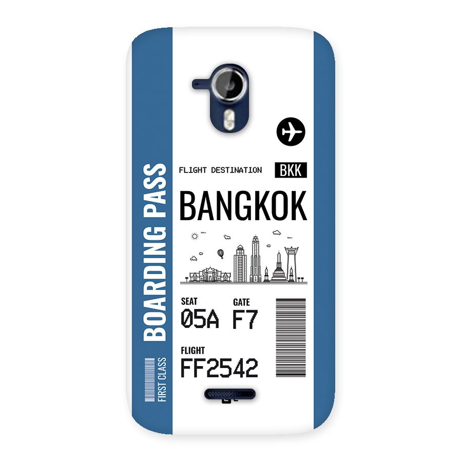 Bangkok Boarding Pass Back Case for Canvas Magnus A117